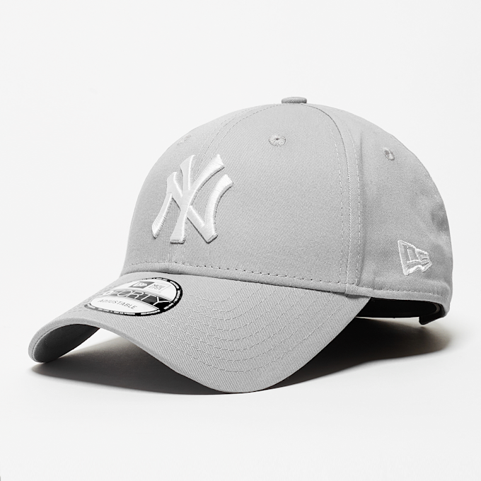 New Era Baseball-Cap 9Forty League Basic MLB New York Yankees grijs 1882 1