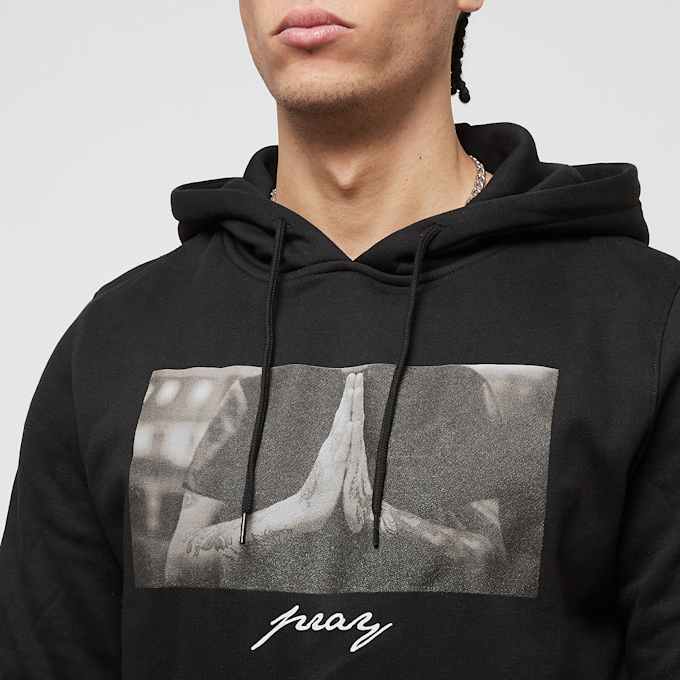 Mister Tee Hooded-Sweatshirt Pray negro 1885 3