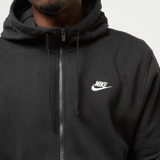 Nike   Club Hoodie Full Zip nero 253 3