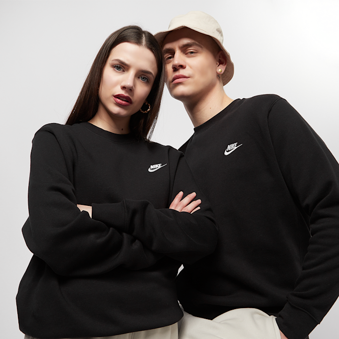 Nike   Sportswear Club Fleece Crew schwarz 255 1