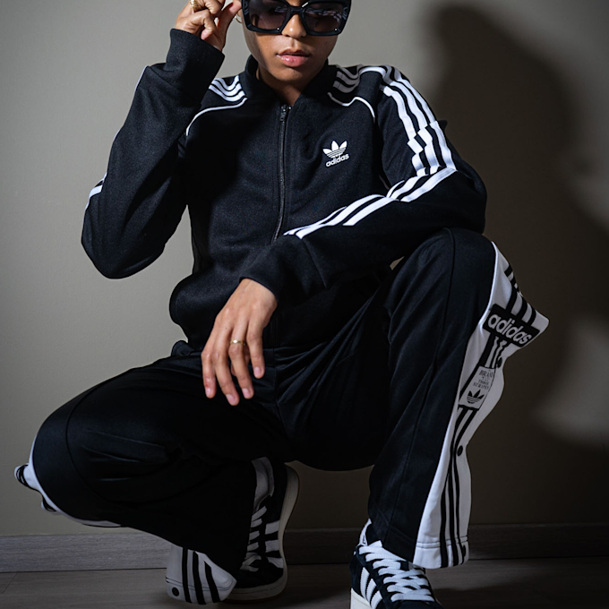 adidas Originals adicolor Superstar Trainingsjacke schwarz 541 5