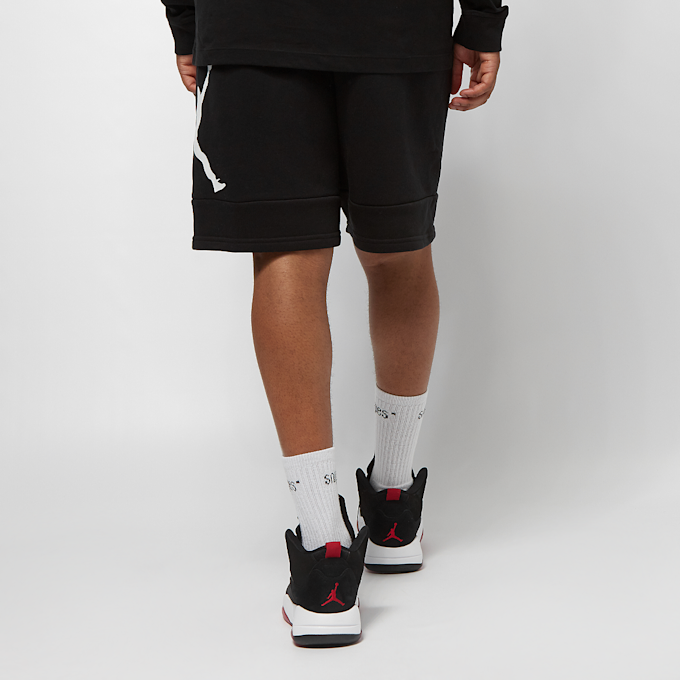 Jordan M J JUMPMAN AIR FLC SHORT black/black/white Schwarz 44318 3