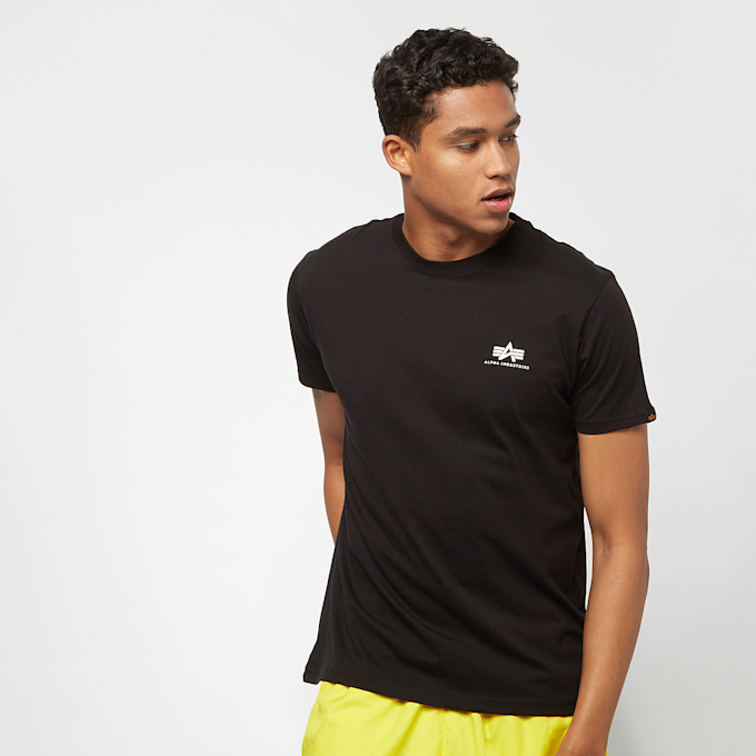 Alpha Industries Backprint T schwarz 684 1