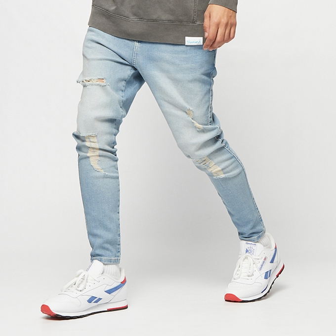 SikSilk Distressed Skinny Denim light wash Blau 859 1
