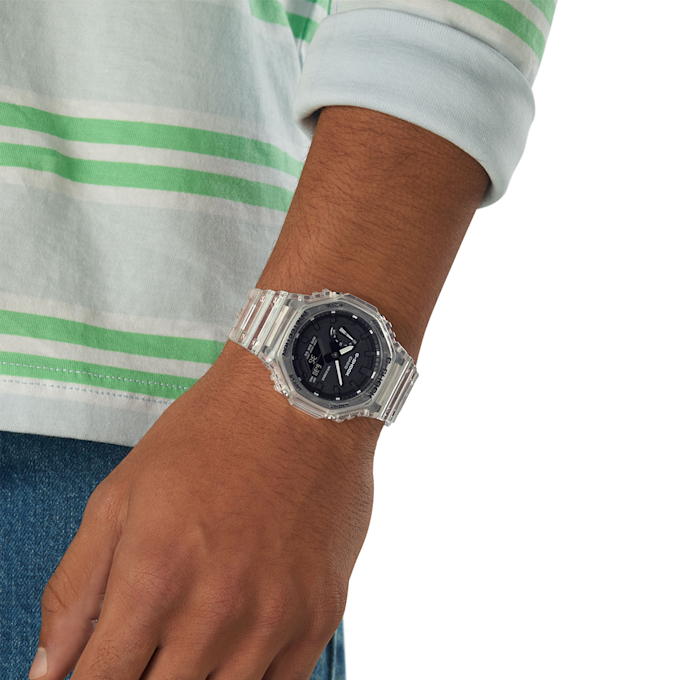 G-SHOCK Classic GA-2100SKE-7AER bianco 2971 8