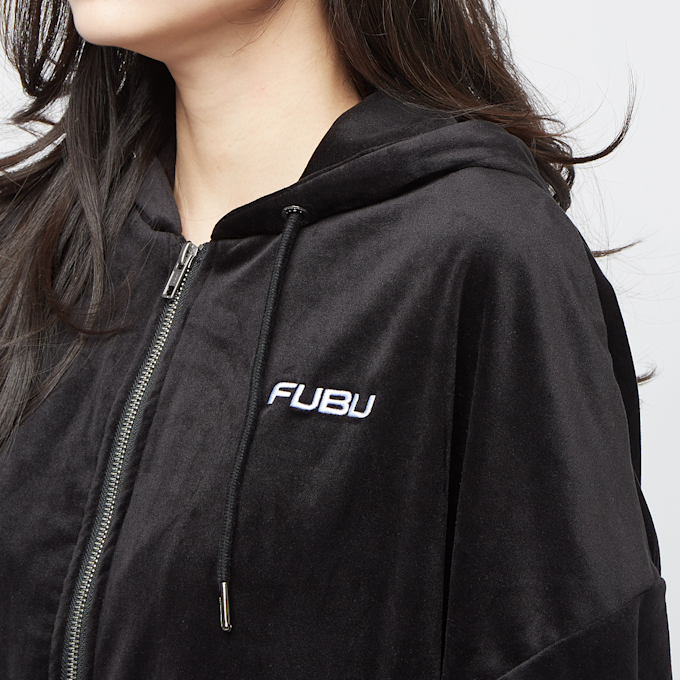 FUBU FUBU Corporate Velours Track Jacket black schwarz 1477 3