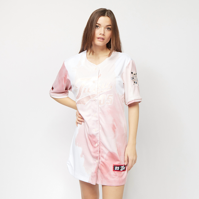 FUBU FUBU Varsity Baseball Dress light rose rosa 1673 1