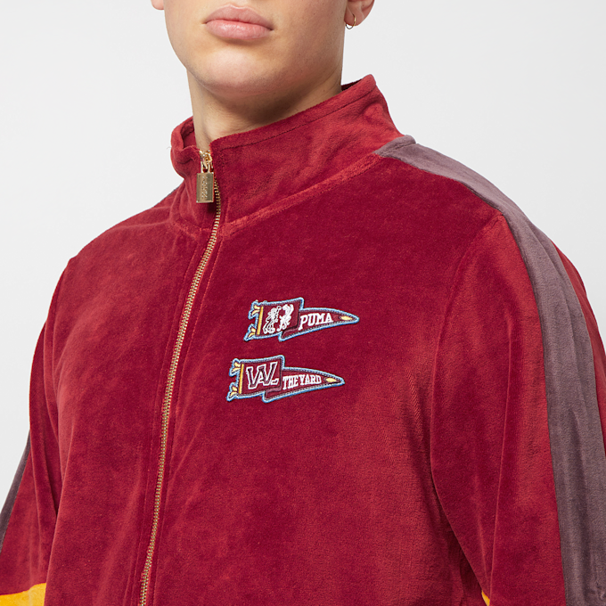 PUMA Tye Velour Track Jacket intense red UndefinedColor 6311 5