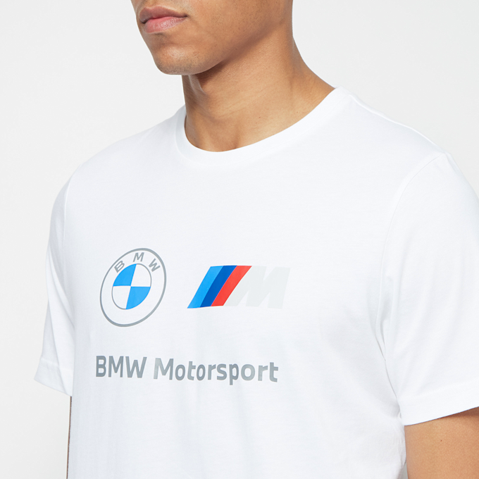 PUMA BMW MMS ESS Logo Tee puma white UndefinedColor 6354 3
