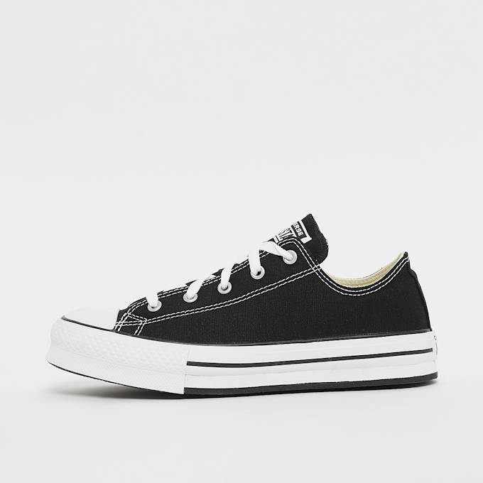Converse Chuck Taylor All Star Eva Lift Canvas Platform (GS) nero 6406 1