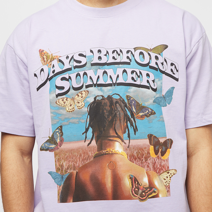 Mister Tee Days Before Summer Oversize Tee lila 6544 3