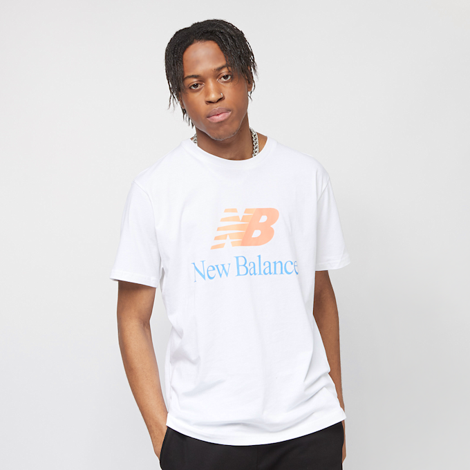 New Balance NB Essentials Celebrate Split Logo Tee white Undefined Color 7074 1