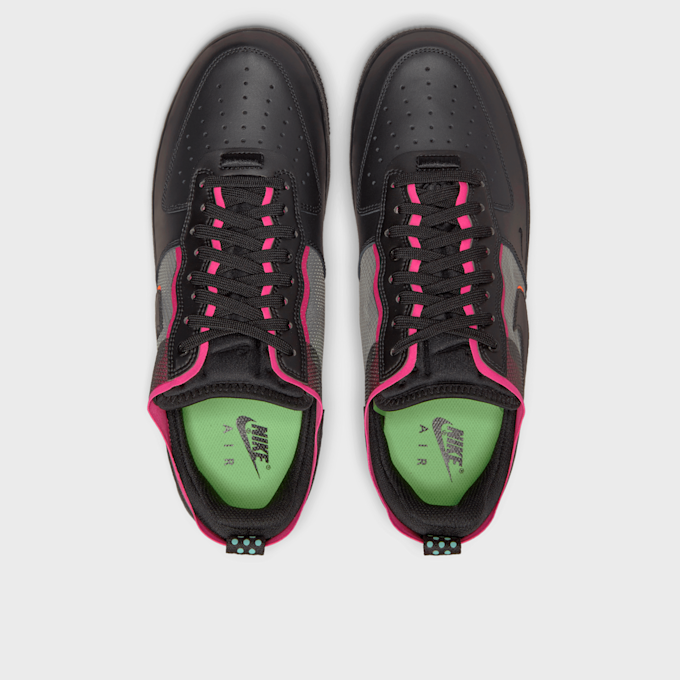 Nike Air Force 1 React 1.5 black/black/team orange/pink prime Schwarz 7285 6