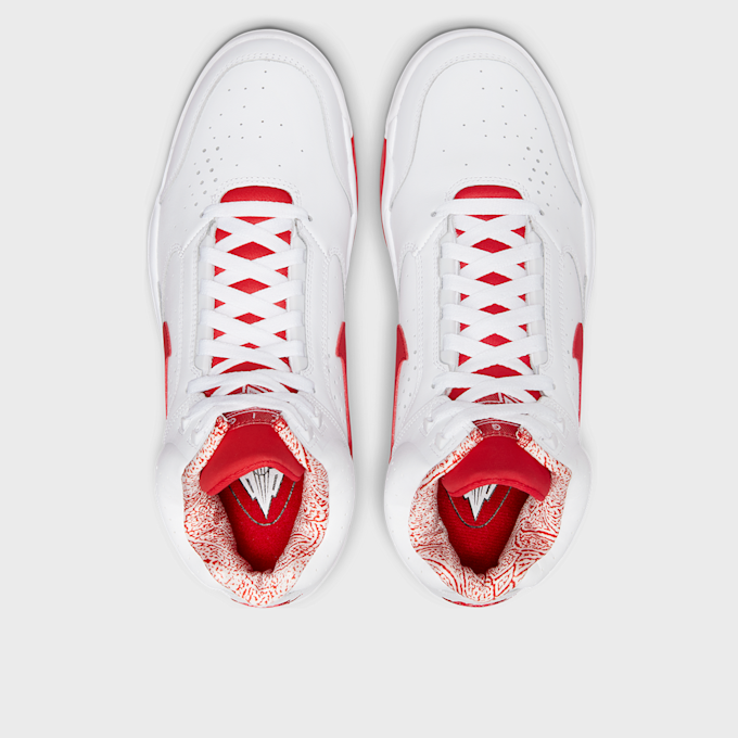 Nike Air Flight Lite Mid white/university red Weiß 7298 5