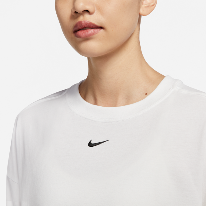 Nike W NSW ESSNTL LS TOP white/black branco 7584 3