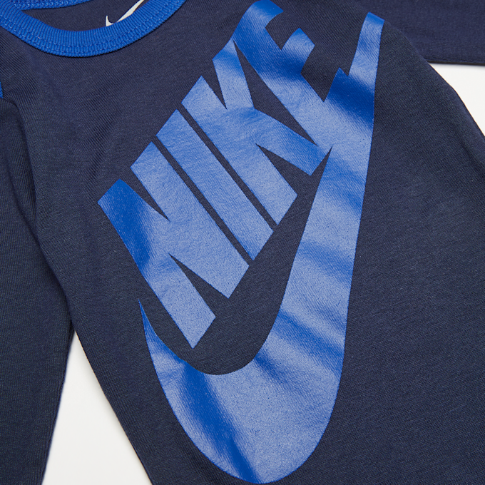 Nike Junior Futura Logo Hat/Bodysuit/Bootie (3 Pack) blau 7915 4