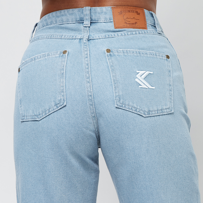 Karl Kani Original Distressed Wide Leg Denim blau 8158 4