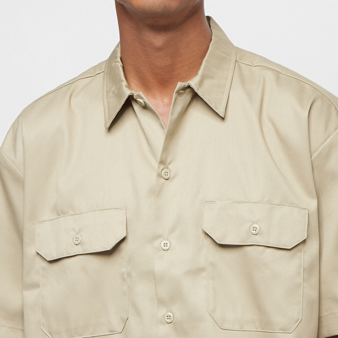Dickies Work Shirt Ss Rec beige 3548 3