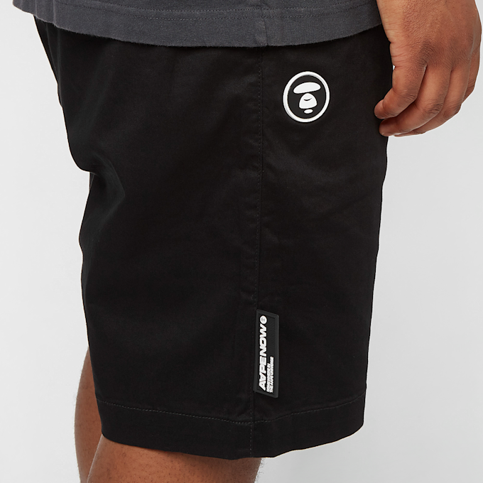 Aape AAPE WOVEN SHORTS SPANDEX black noir 3804 6