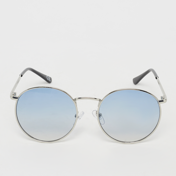 SNIPES Runde Sonnenbrille - silber,  blau blau 4895 1