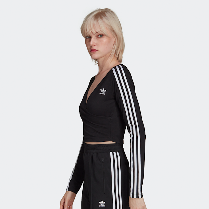 adidas Originals LONG SLEEVE black Schwarz 4935 2