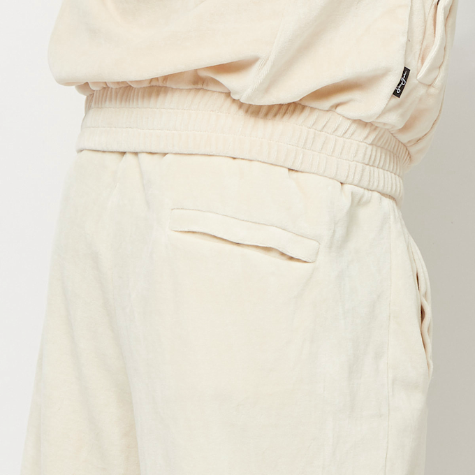 Sean John SJ Script Logo Essential Velours Trackpants sand beige 5418 4