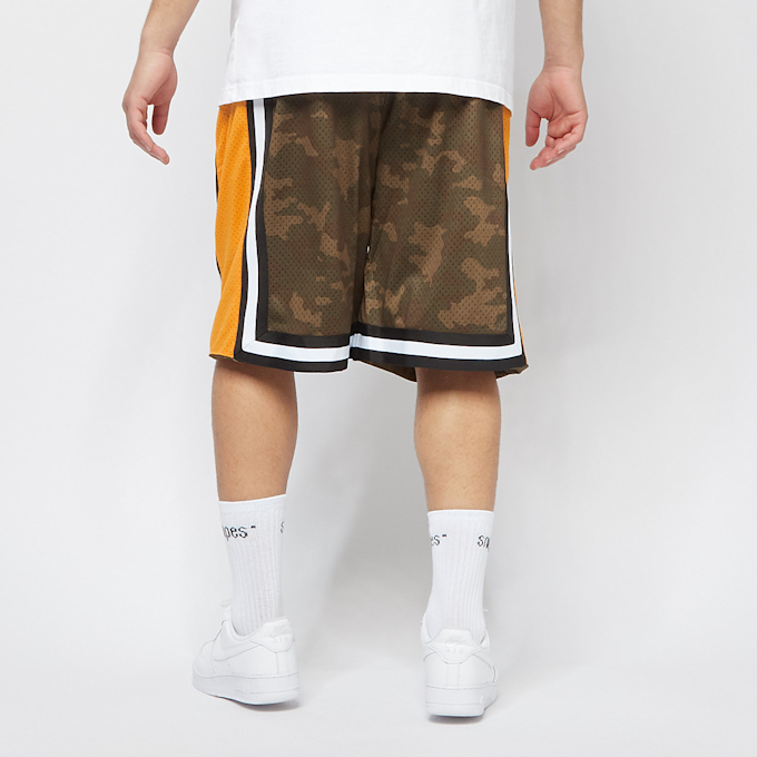 FUBU College Mesh Shorts camo/orange UndefinedColor 5546 2