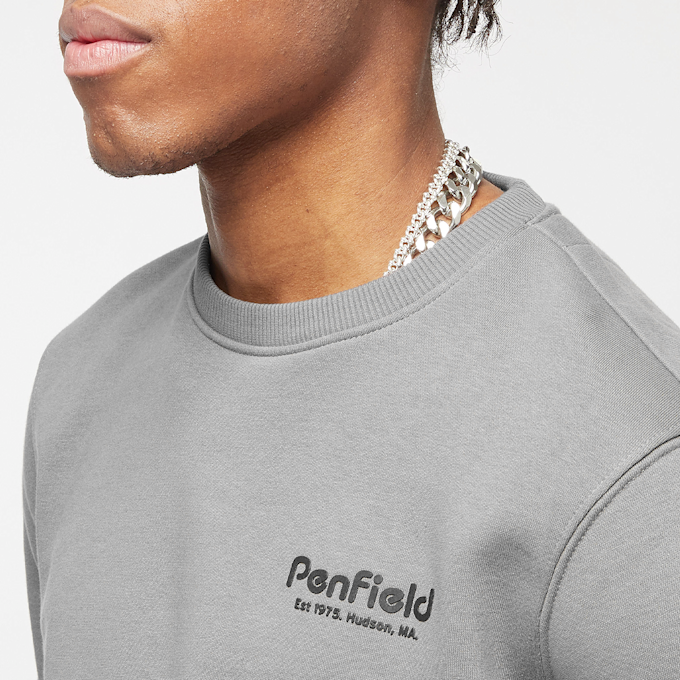Penfield Hudson Script Crew BB Sweat castlerock Undefined Color 8691 3