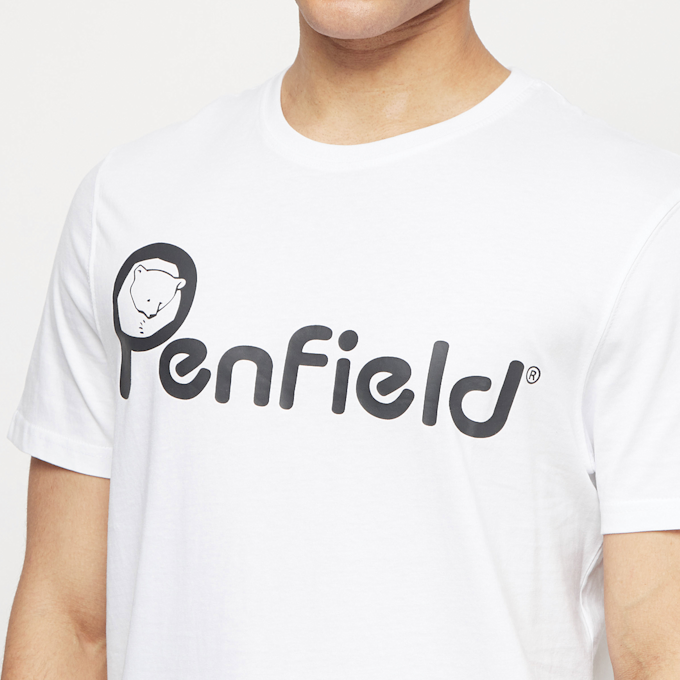 Penfield Penfield Bear Chest Print T-Shirt bright white Undefined Color 8698 3