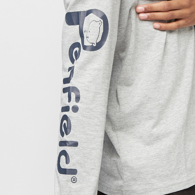 Penfield Penfield Bear Sleeve Graphic LS T-Shirt vintage grey heather Undefined Color 8699 4