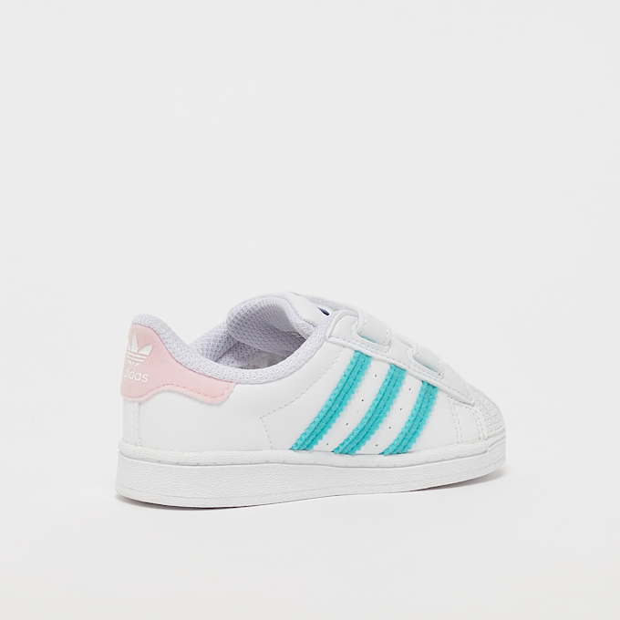 adidas Originals Superstar CF I ftwr white/pulse amber/semi mint rush weiß 8973 3