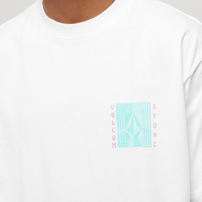 Volcom S/S Reverberation Lse white weiß 9295 3