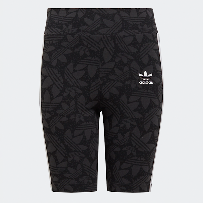 adidas Originals CYCLING SHORTS carbon/black/white Schwarz 9410 1
