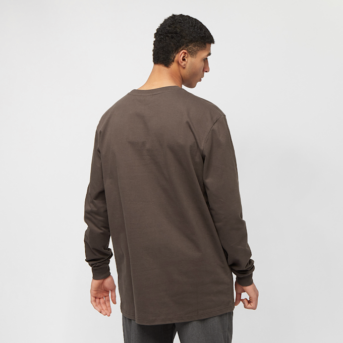 SNIPES Small Logo Essential Longsleeve braun 9590 2