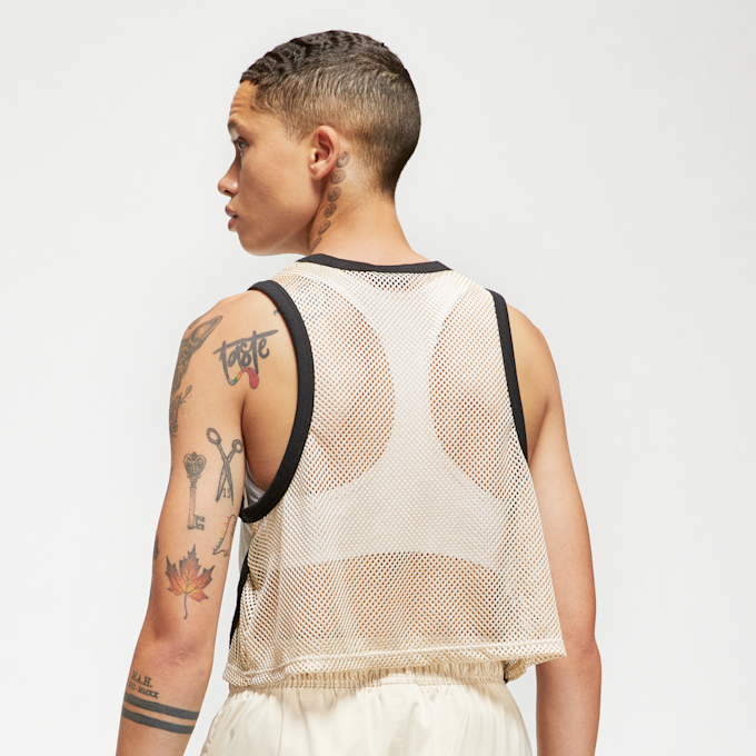 Jordan W J ESSEN JERSEY TANK sail/sanddrift/black schwarz 9795 2