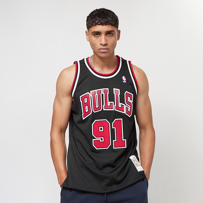 Mitchell & Ness NBA Swingman Alternate Jersey Chicago Bulls 1997-98 Dennis Rodman negro 10887 1