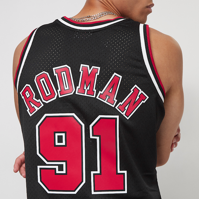 Mitchell & Ness NBA Swingman Alternate Jersey Chicago Bulls 1997-98 Dennis Rodman negro 10887 5
