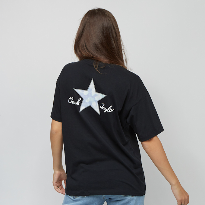 Converse Tie-Dye Floral Tee converse black schwarz 11072 2