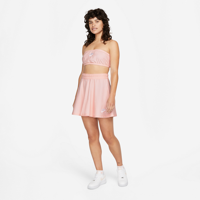 Nike Women's Sportswear Air Pique Bandeau Top rosa 11127 3
