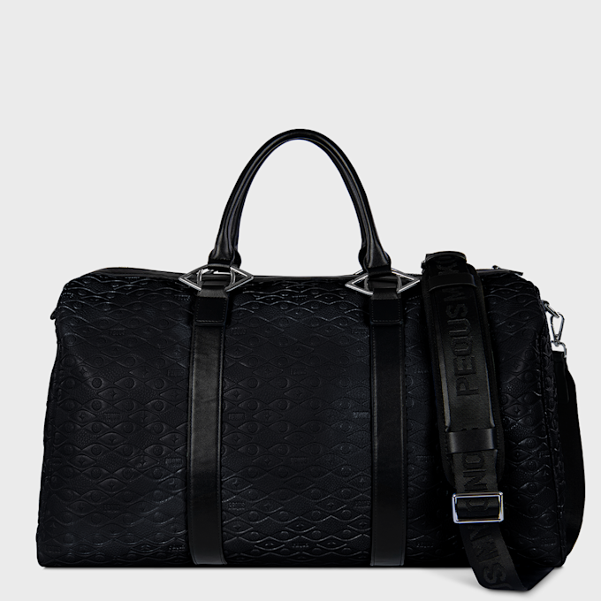 PEQUS Pequs Astéria Weekender Embossed black Schwarz 11147 1
