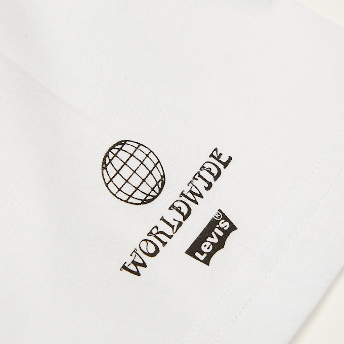Levi's Junior&nbsp;Short&nbsp;Sleeve&nbsp;Graphic&nbsp;Tee&nbsp;Shirt white weiß 11318 3