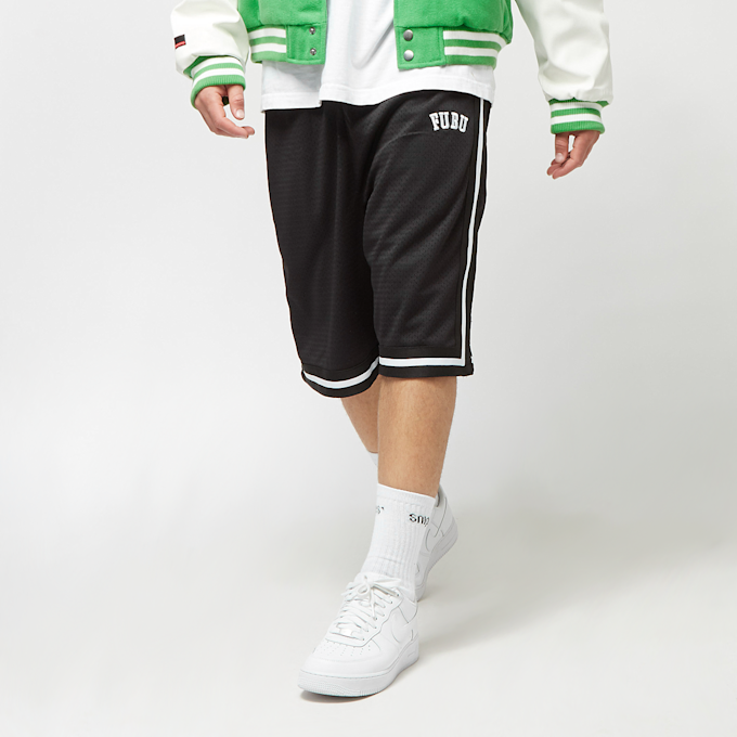 FUBU College Mesh Shorts schwarz 11449 1