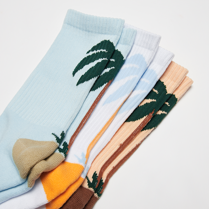 Mister Tee 3 PACK - Fancy Palmtree Socks Multicolor 11812 2