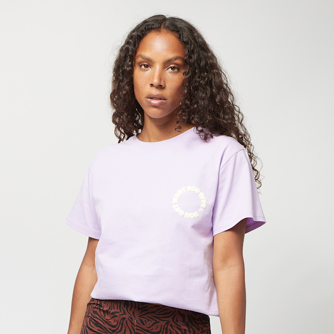 On Vacation Circle T-Shirt light purple lila 12065 1