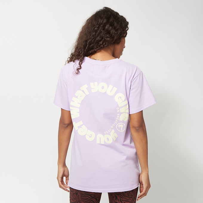 On Vacation Circle T-Shirt light purple lila 12065 2
