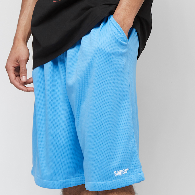 SNIPES Small Logo Essential Mesh Shorts blue Blau 12314 3