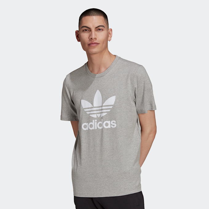adidas Originals Trefoil T-Shirt grey/white szary 12359 1
