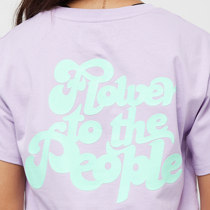On Vacation Flower T-Shirt light purple beige 12492 4