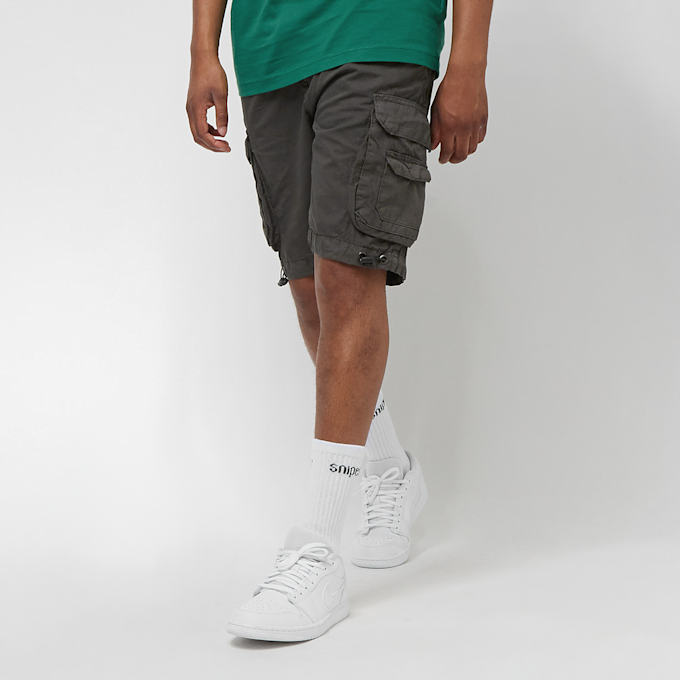 Urban Classics Double Pocket Cargo Shorts magnet schwarz 12900 1