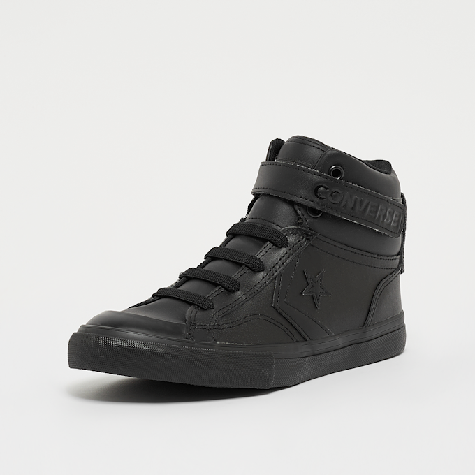 Converse Pro Blaze Strap Leather Kinder schwarz 10386 2